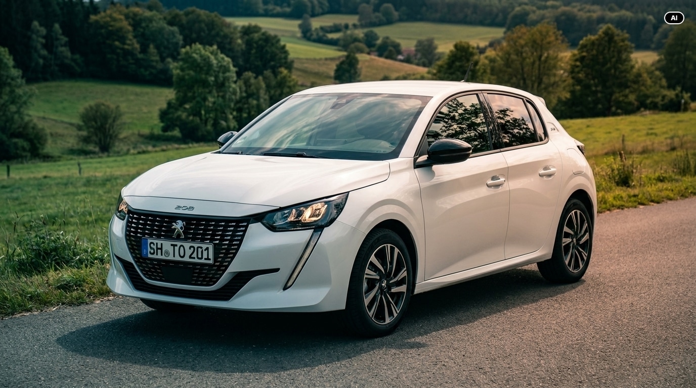 Peugeot 208 (KI-generiertes Bild)