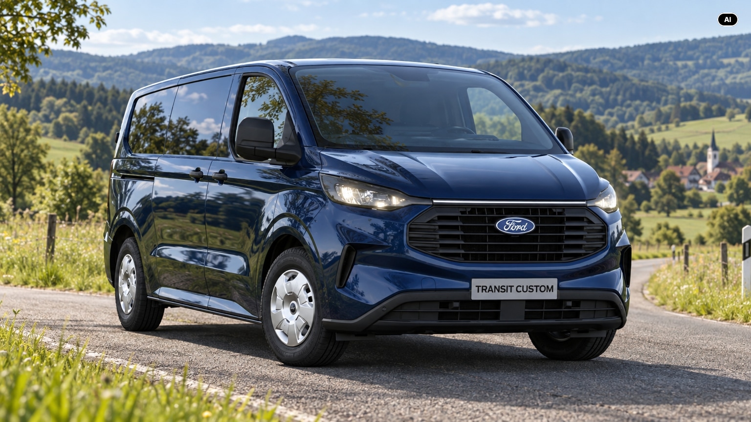 Ford Transit Custom (KI-generiertes Bild)