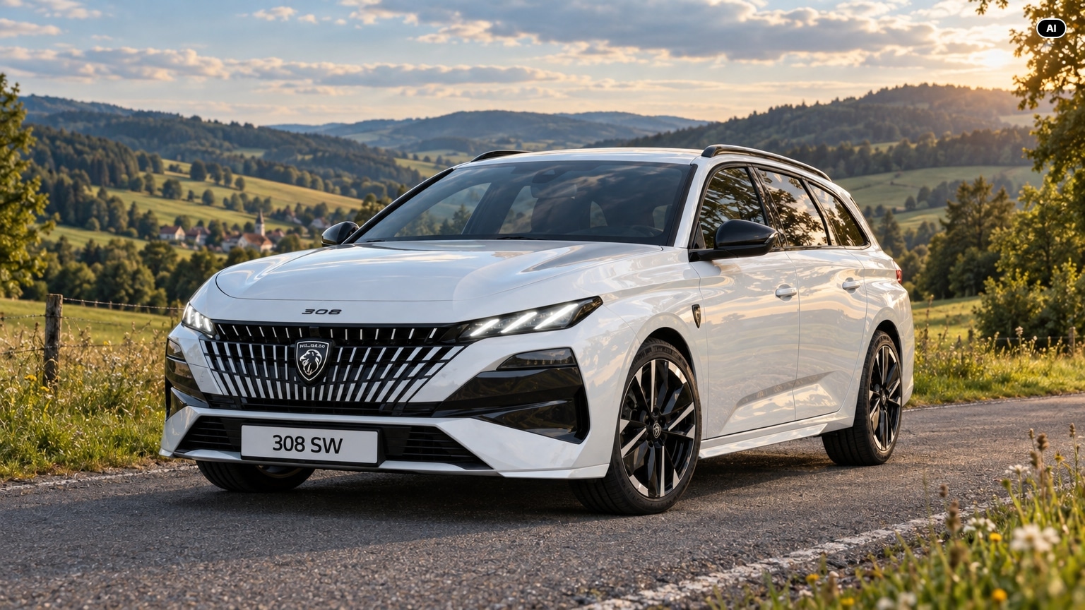 Peugeot 308 (KI-generiertes Bild)
