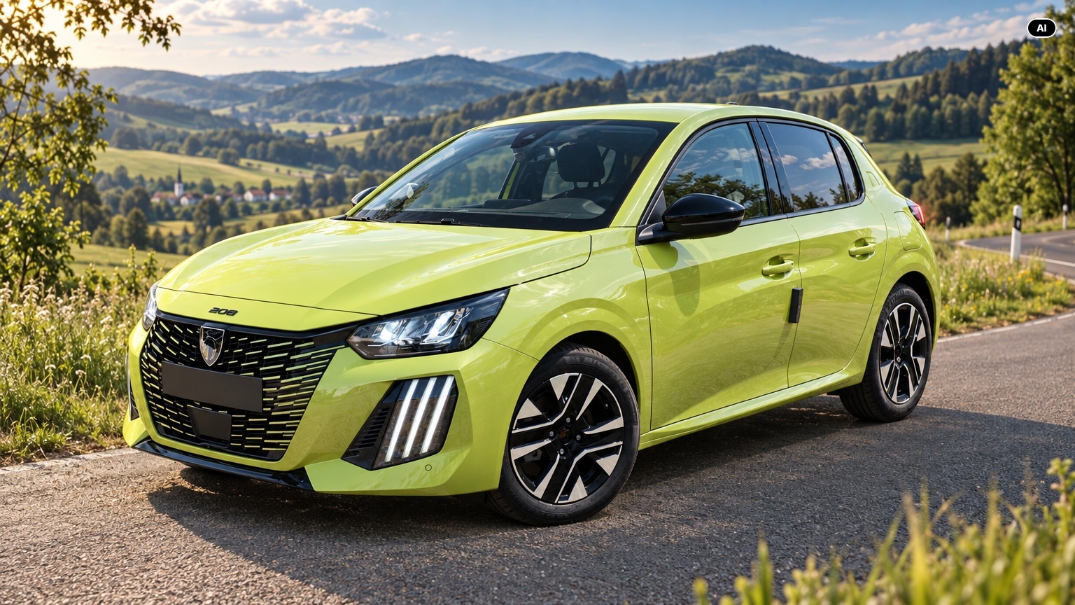Peugeot 208 (KI-generiertes Bild)