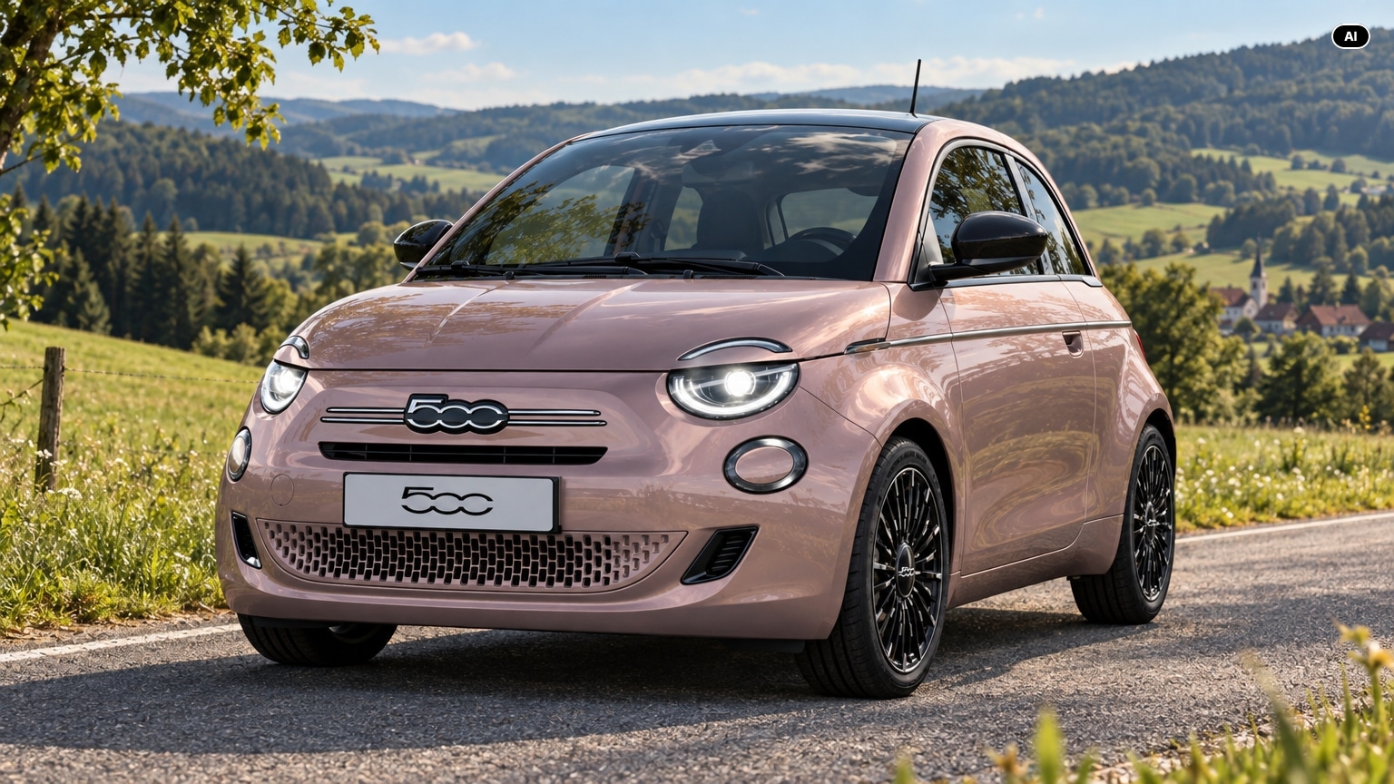 Fiat 500 (KI-generiertes Bild)