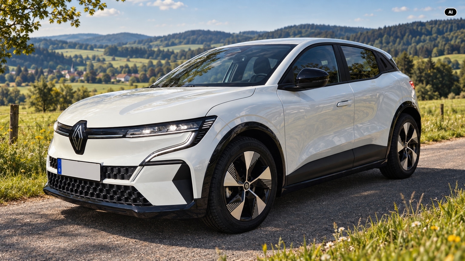 Renault Megane E-TECH (KI-generiertes Bild)