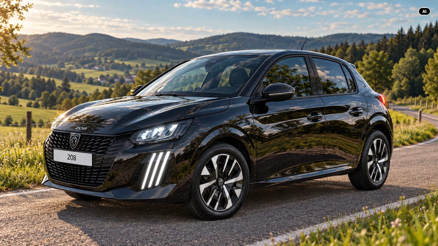 Peugeot 208 (KI-generiertes Bild)