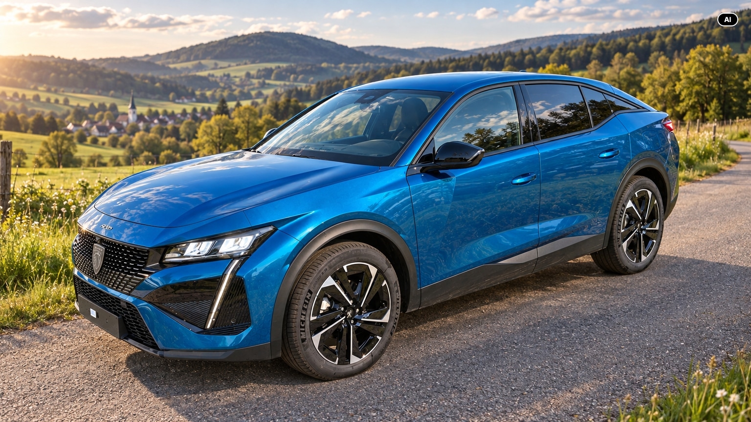 Peugeot 408 (KI-generiertes Bild)