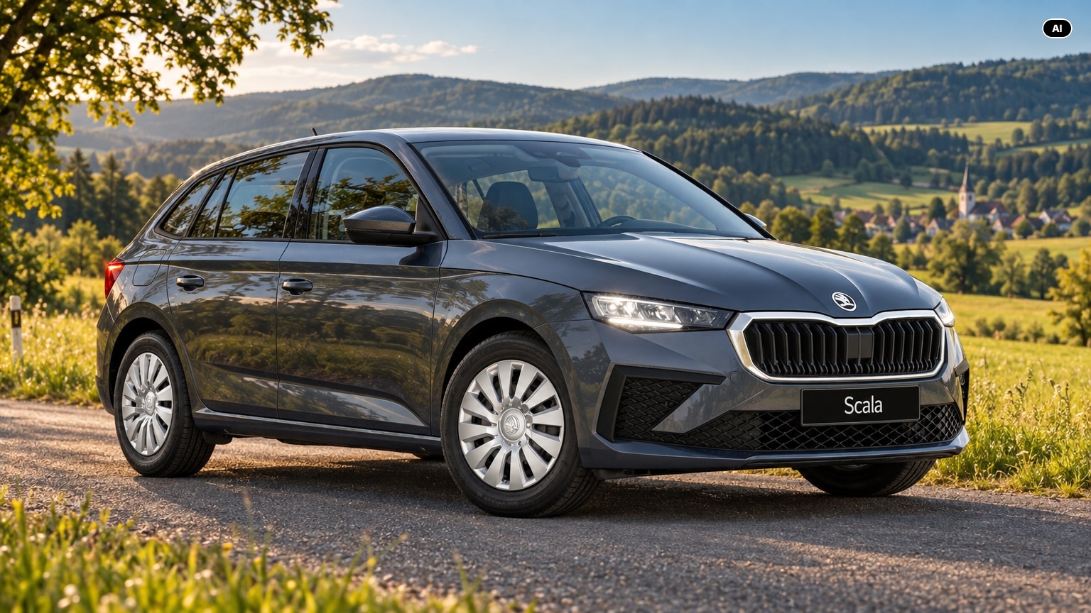 Skoda Scala (KI-generiertes Bild)