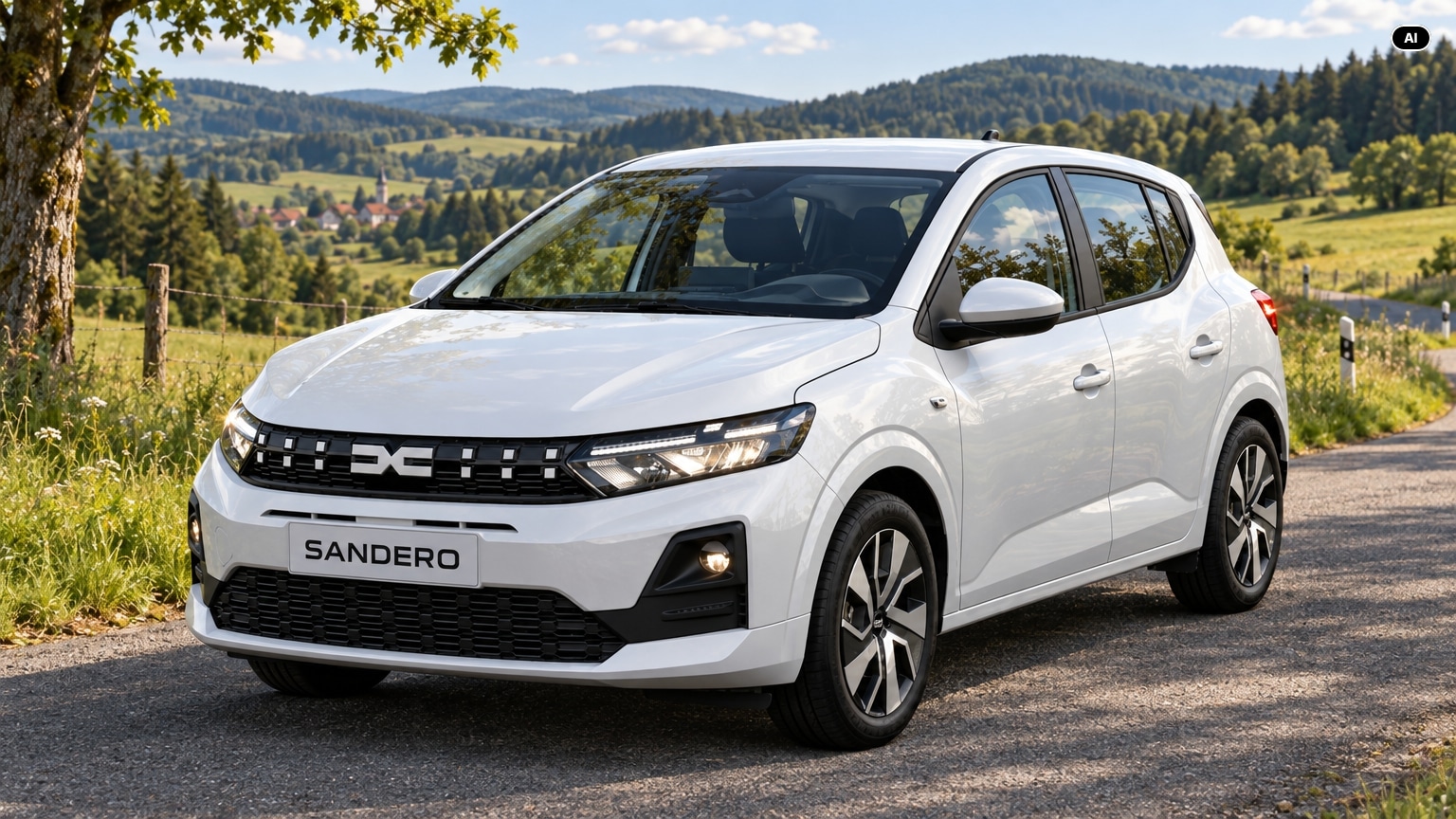 Dacia Sandero (KI-generiertes Bild)